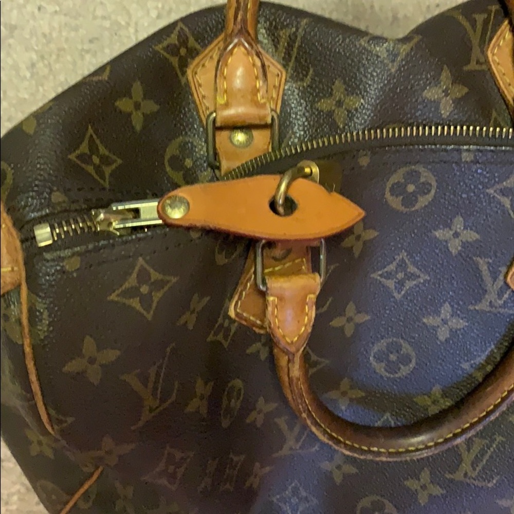 Authentic Speedy 35 Monogram Bag - image 3